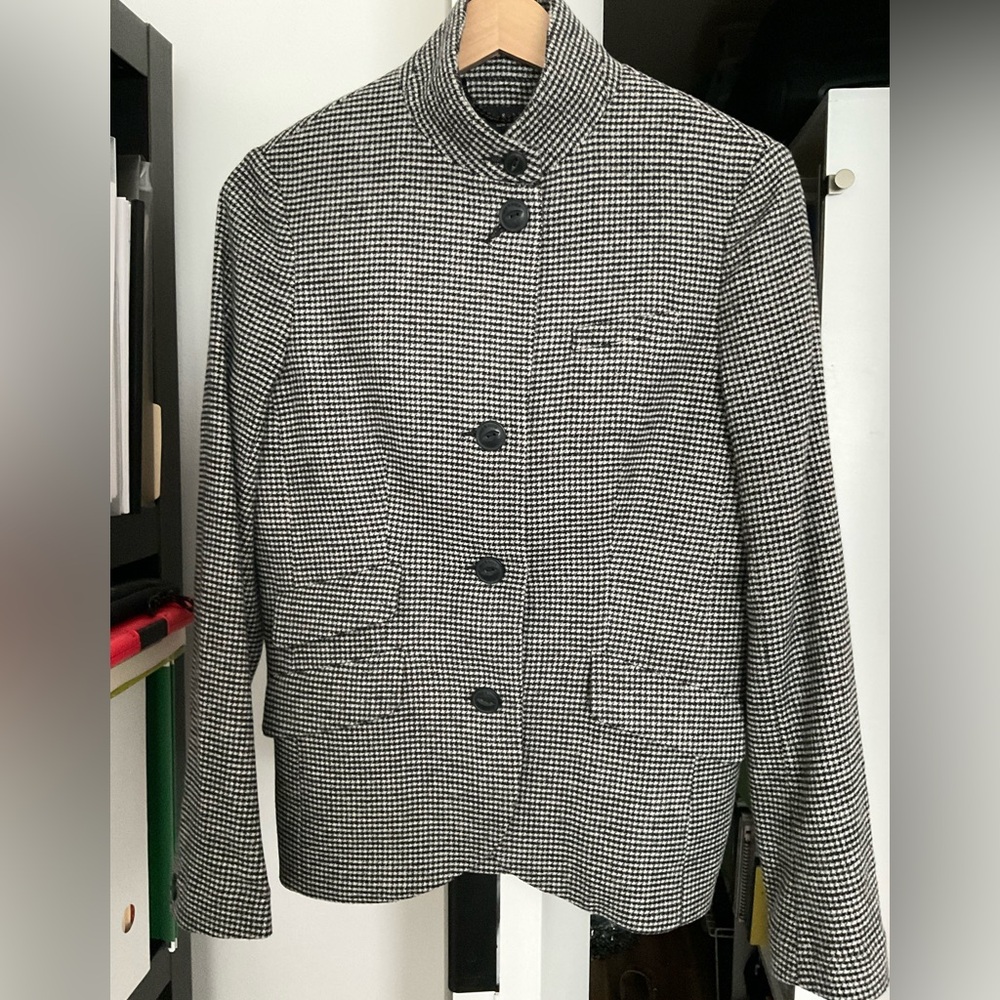 Rag & Bone Monochrome Houndstooth Jacket - Picture 4 of 9